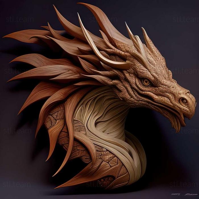 3D модель Драконины (STL)